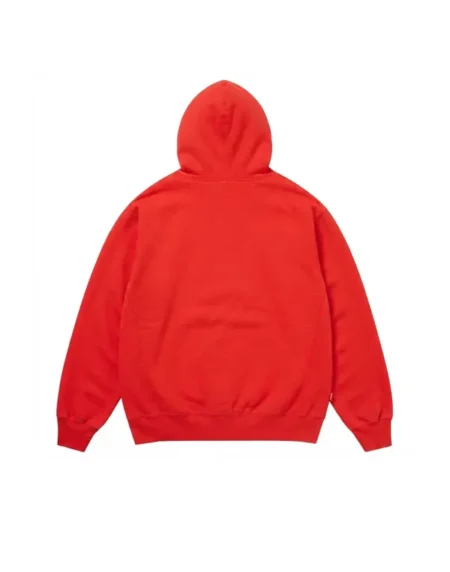 Supreme Capital Red Hooded Jacket