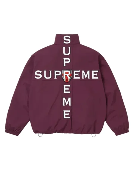 Supreme Cross Track Purple Jacket