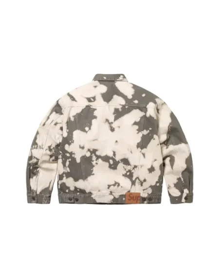 Supreme Denim Trucker Gray Jacket