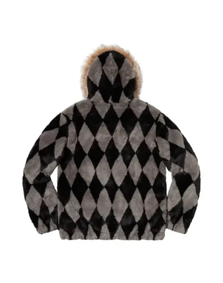 Supreme Diamond Faux Jacket