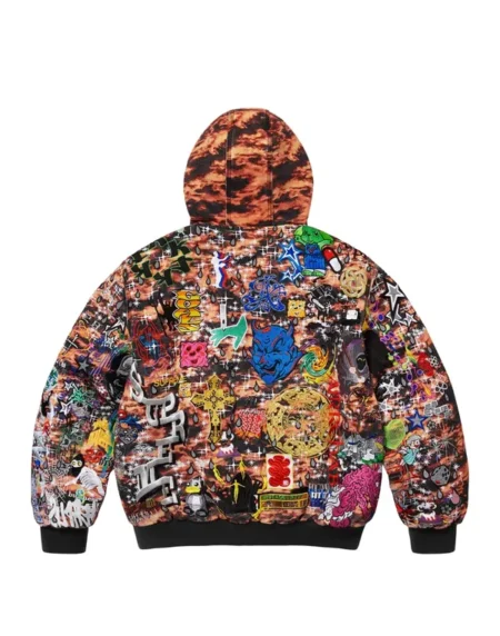 Supreme Embroidered Hooded Jacket