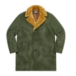 Supreme Fur Car Green Coat