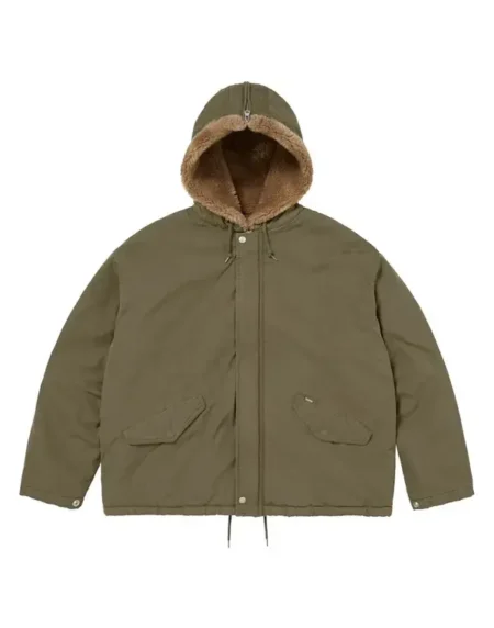 Supreme Fur Lined Field Cotton Jacket