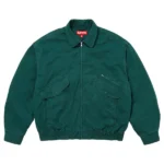Supreme Hooded Utility Green Jacket