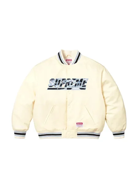 Supreme Mitchell Camo Logo CreamJacket