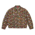 Supreme Overprint Jacquard Denim Jacket