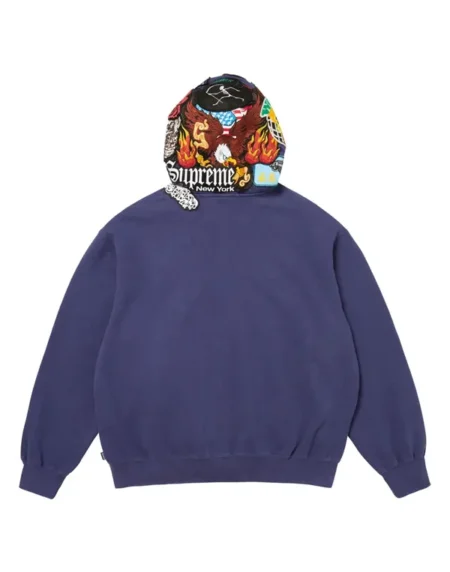 Supreme Patches Hooded Jacket