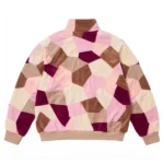 Supreme Patchwork Velour Pink Jacket