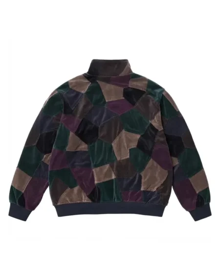 Supreme Patchwork Velour Jacket