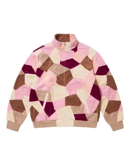 Supreme Patchwork Velour Jacket