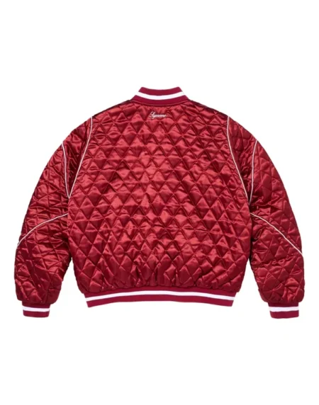 Supreme Quilted Varsity Jacket