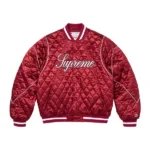 Supreme Quilted Varsity Jacket