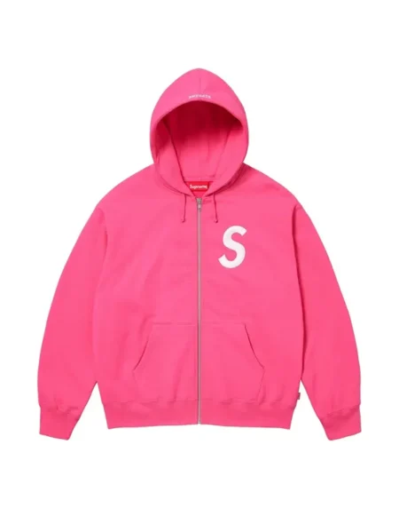 Supreme S Logo Zip Hooded Jacket