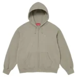 Supreme Small Box Hooded Gray Jacket