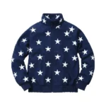 Supreme Stars Zip Stadium Blue Jacket