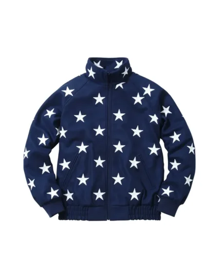 Supreme Stars Zip Stadium Blue Jacket
