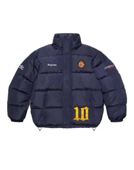 Supreme Umbro Down Blue Jacket
