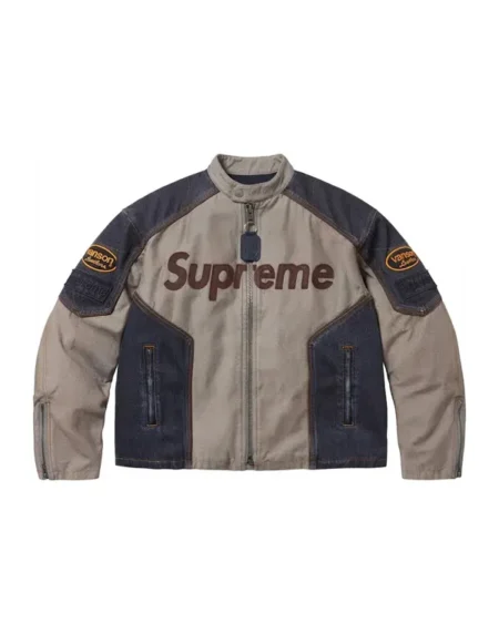 Supreme Vanson Cordura Blue Jacket