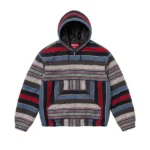 Supreme Woven Stripe Black Jacket
