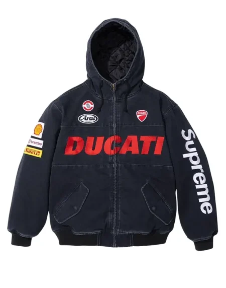 Supreme Ducati Black Hoodie