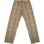 Supreme Burberry Beige Trouser