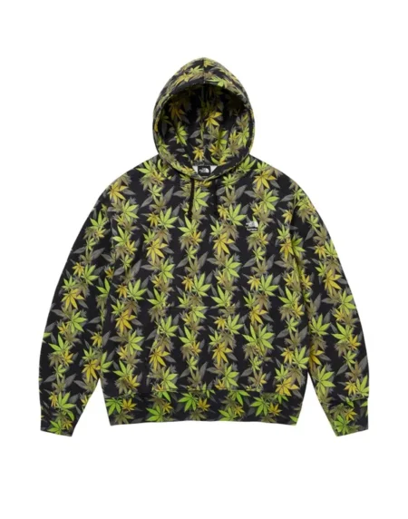 vSupreme TNF Leaf Hooded Green Jacket