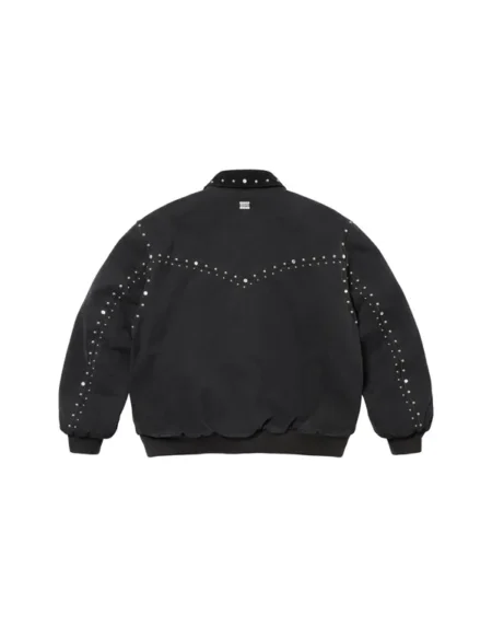 Supreme Simon Black Studded Jacket