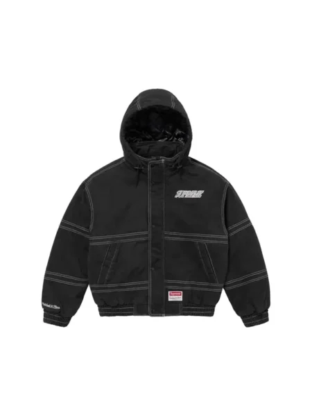 Supreme Stadium Mitchell Black Jacket