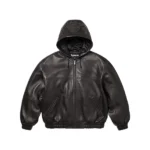 Supreme Studded Hooded Black Jacket